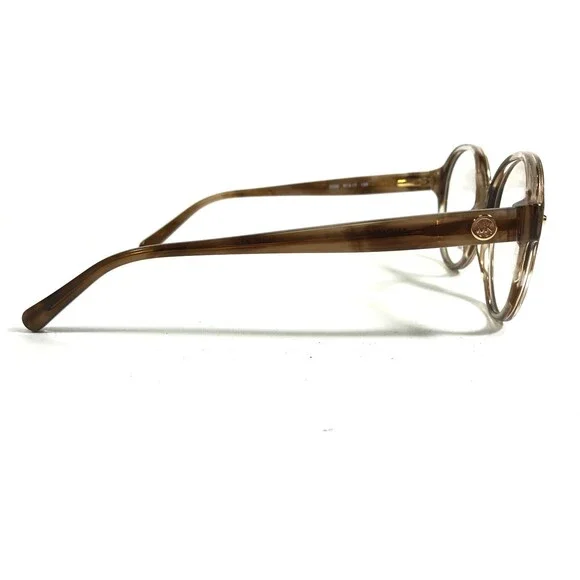 Michael Kors Eyeglasses Frames MK4041 3235 Kat Brown Round Full Rim 51-17-135 - Picture 3 of 11